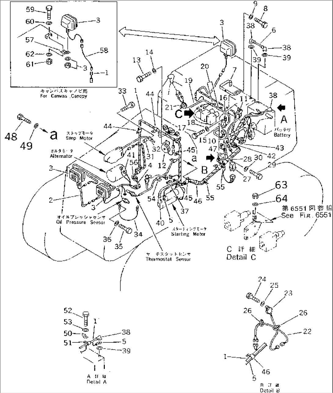ELECTRICAL SYSTEM (WITH KEY STOP MOTOR)