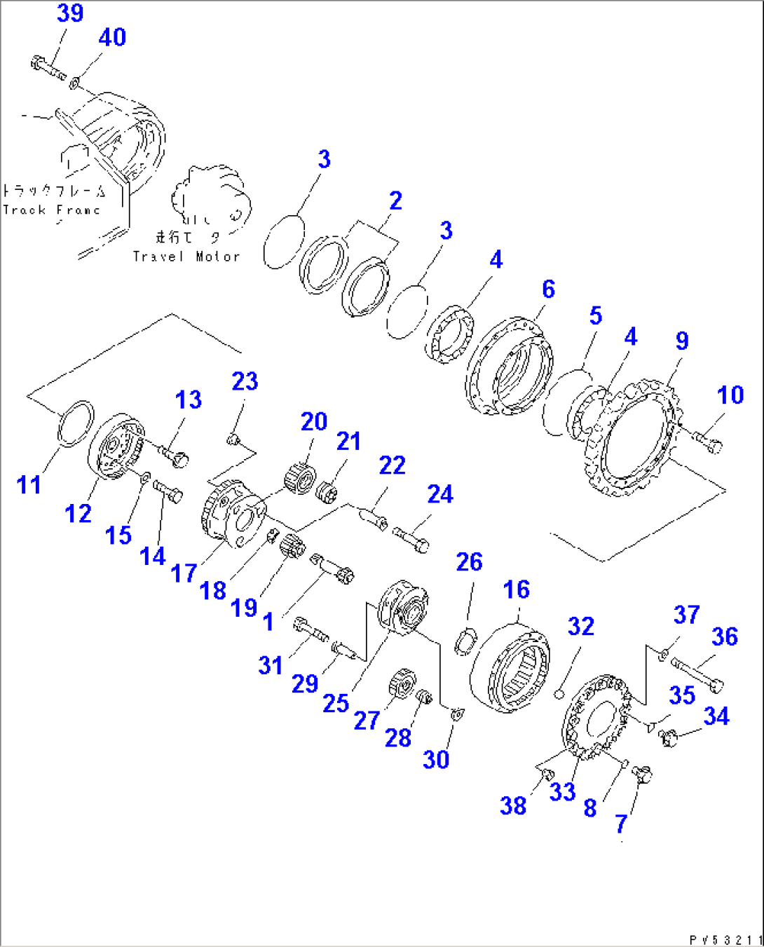 FINAL DRIVE(#11501-11517)