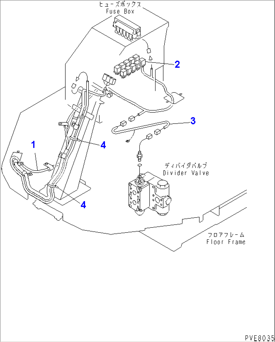 EMERGENCY STEERING (ELECTRICAL SYSTEM)(#50001-)