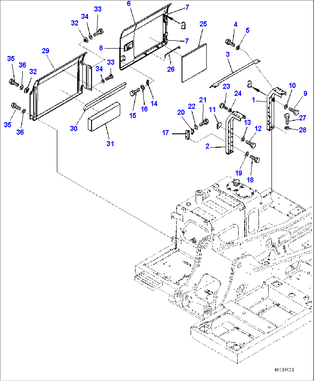 Right Side Cover (#30117-)