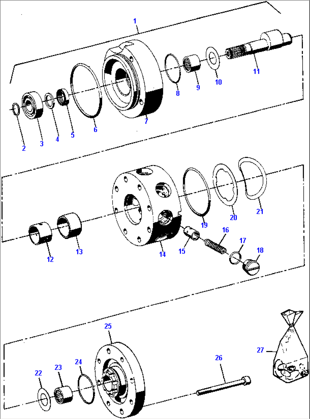 EMERGENCY STEERING PUMP