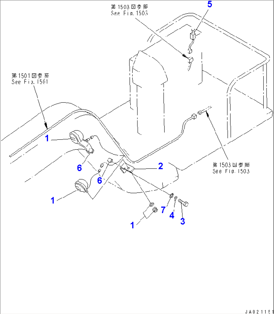 FRONT WORKING LAMP(#30001-30718)