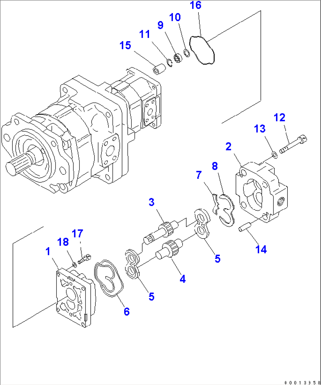 HYDRAULIC PUMP (3/3)