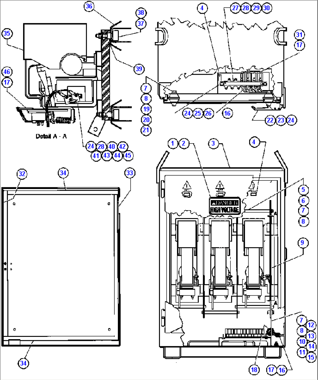 CONTACTOR BOX ASSM (EC9903)
