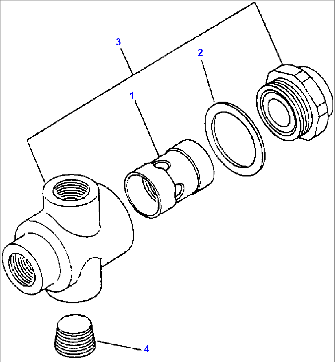 CHECK VALVE - 1 (281-34-12300)