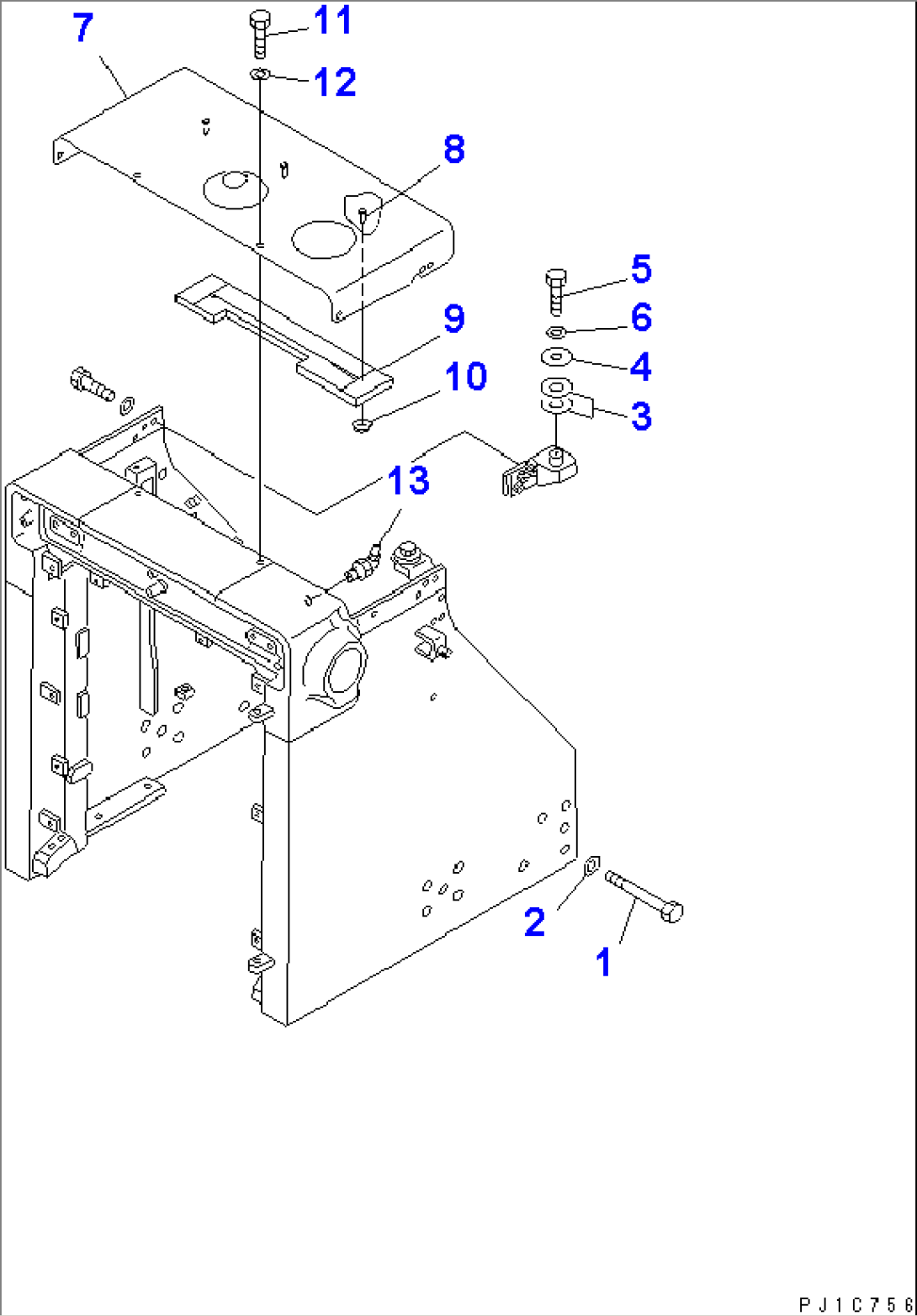 RADIATOR GUARD RELATED (DYNAMIC NOISE SUPPRESSION SPEC. FOR EU.)(#3779-)