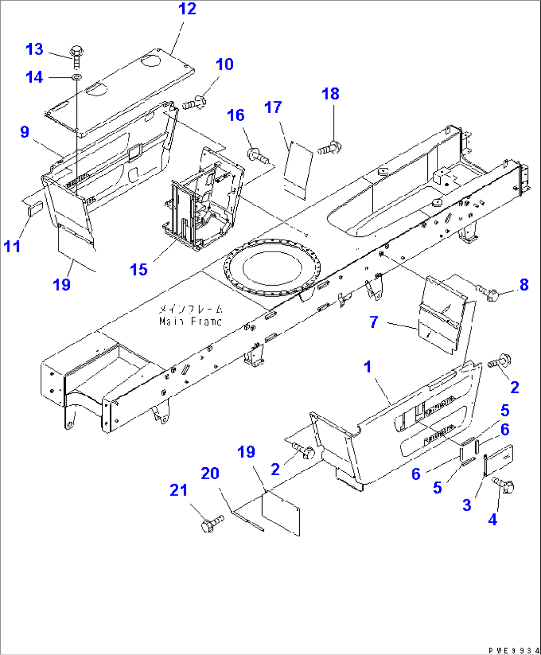 COVER (TANK GUARD) (EXCEPT JAPAN)(#15301-)