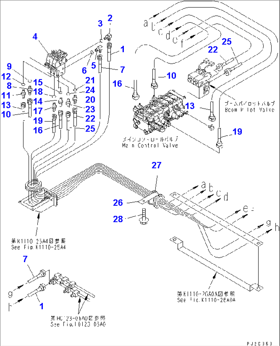 FLOOR FRAME (WINCH LINE AND BOOM LINE) (WITH 3RD WINCH)(#10301-)