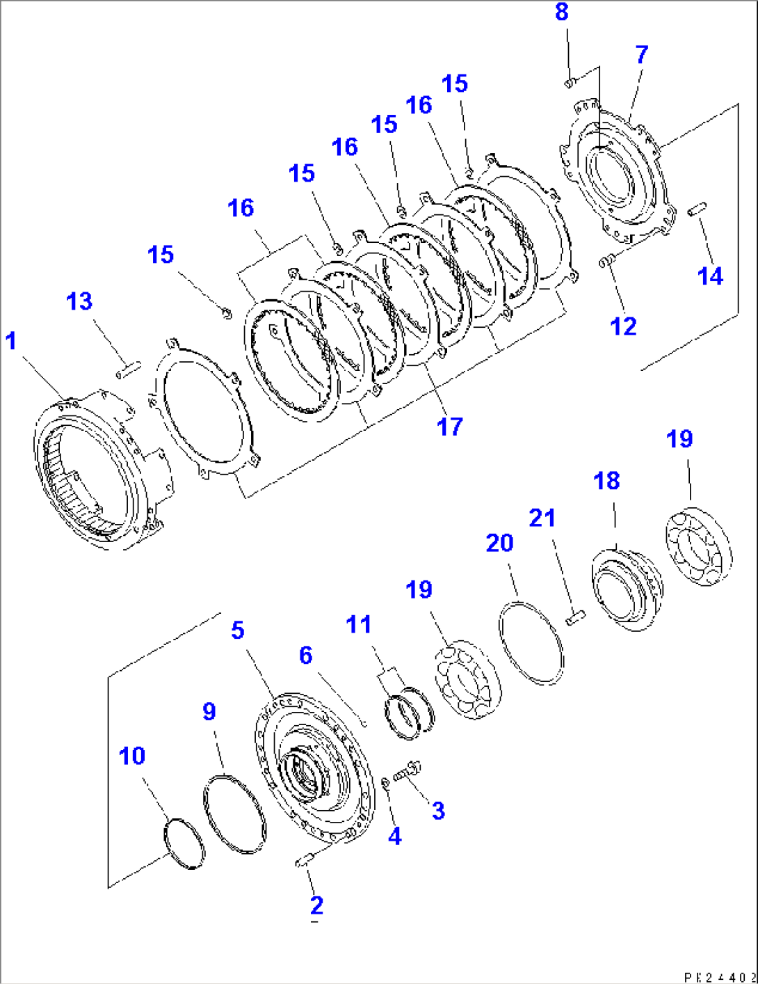 TRANSMISSION (4/8) (LOW HOUSING)