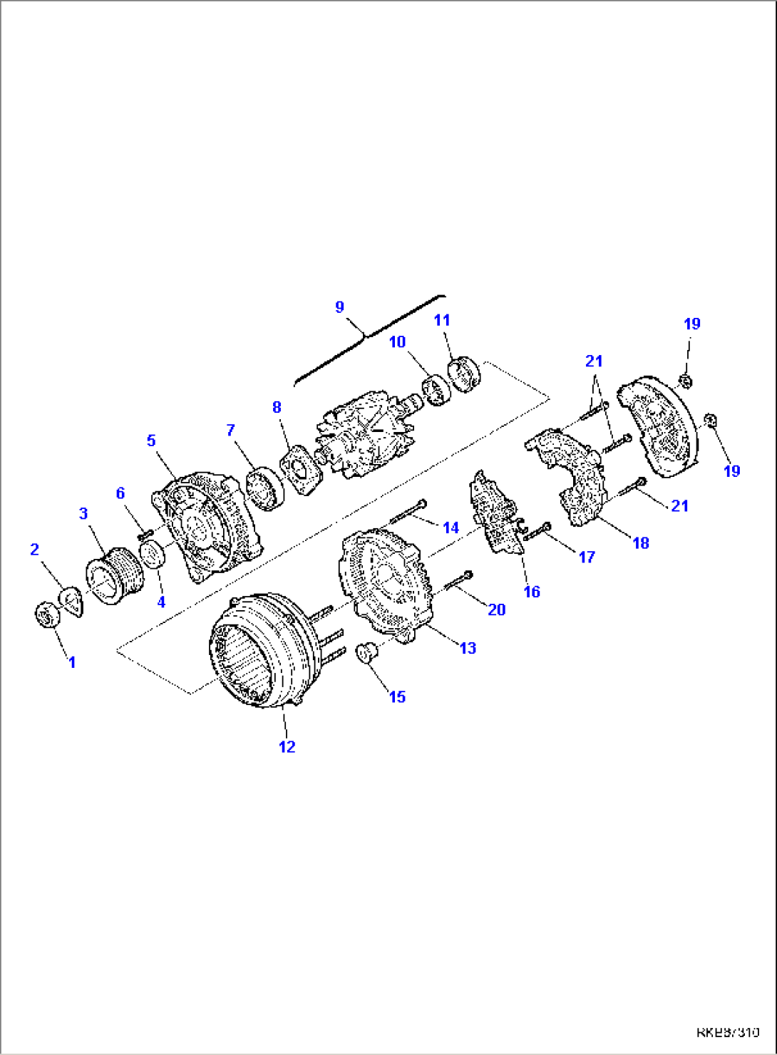 GASKET SET (2/2)
