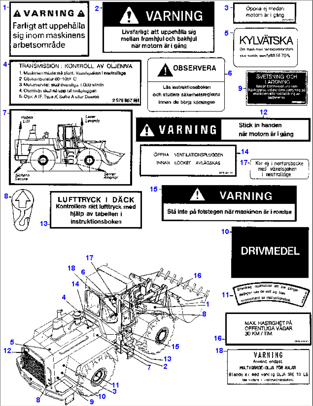 DECALS, SWEDISH