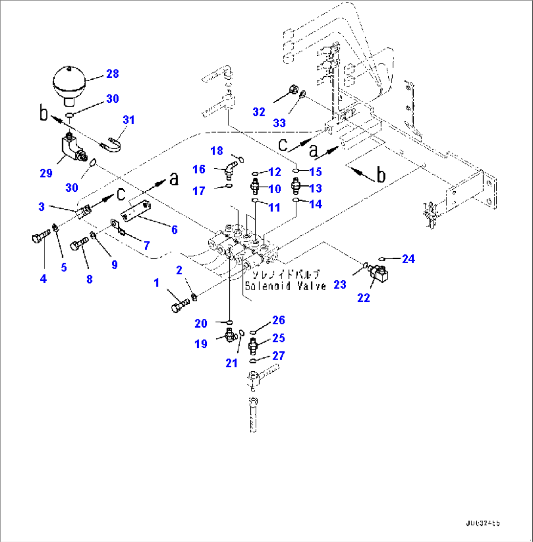 Solenoid Valve, Related Parts (#65001-)