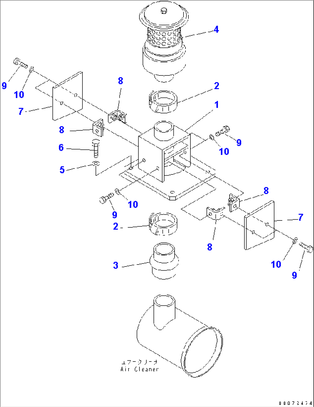 PRE-CLEANER (TURBO 2) (FOR WASTE HANDLER)