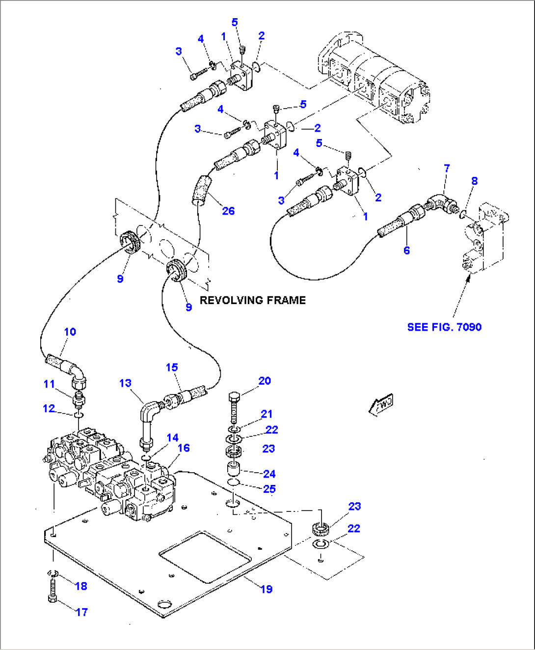 HYDRAULIC PIPING (DELIVERY LINE)