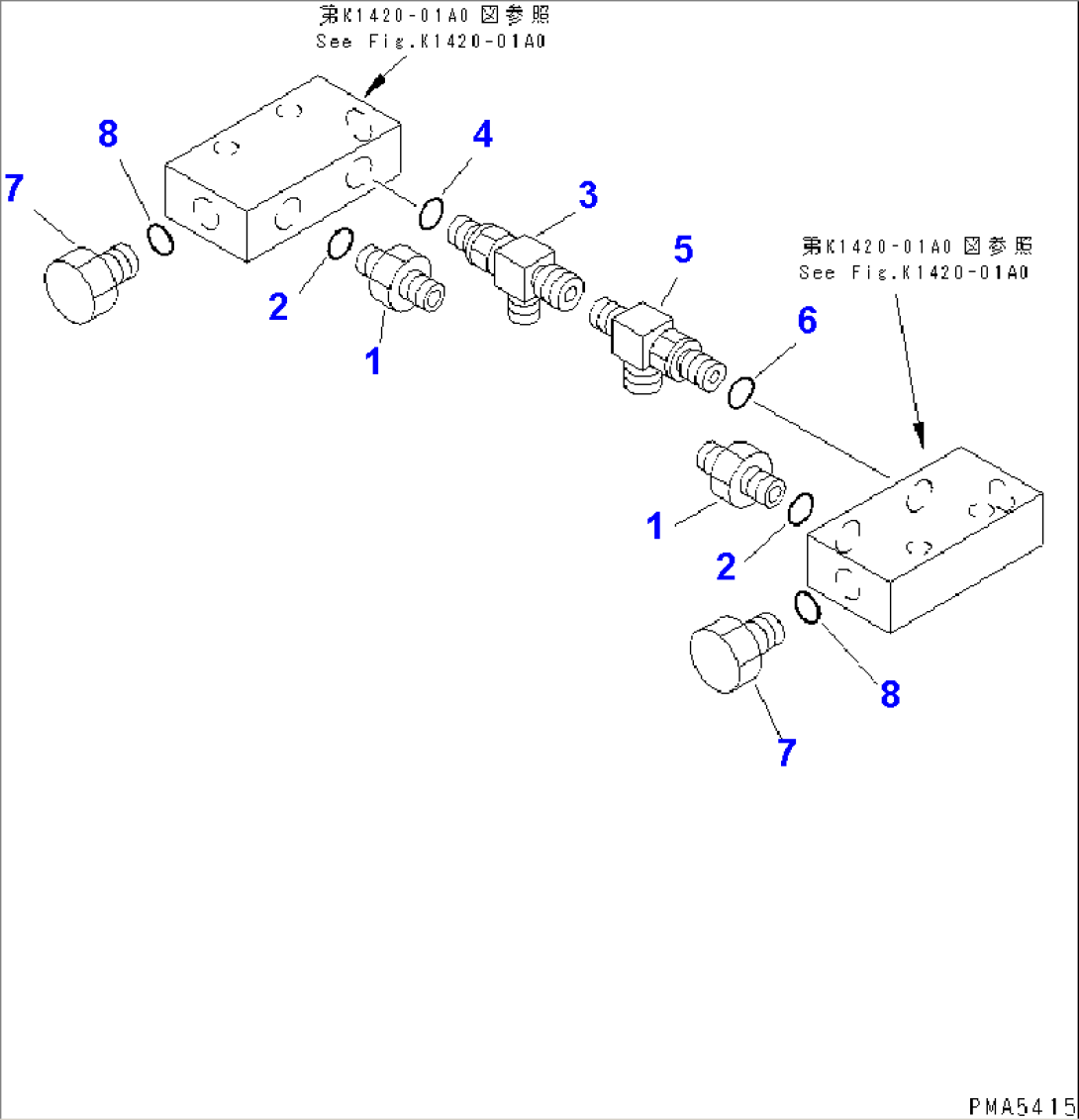 FLOOR (P.P.C. TRAVEL BLOCK PILOT) (1-ACTUATER ATTACHMENT) (ELECTRICAL)(#45001-56999)