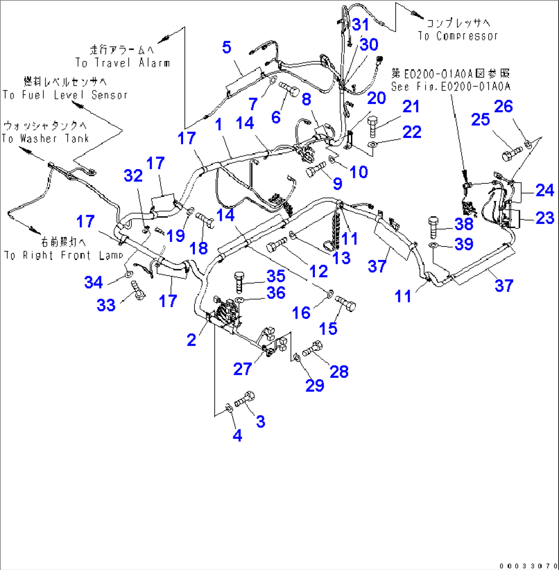 WIRING (MAIN HARNESS) (HARNESS)(#11001-)