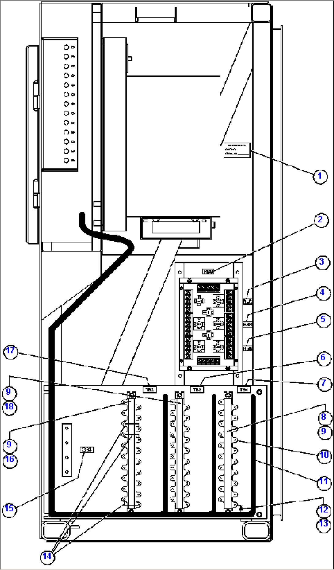 CONTROL CABINET WIRING - 4
