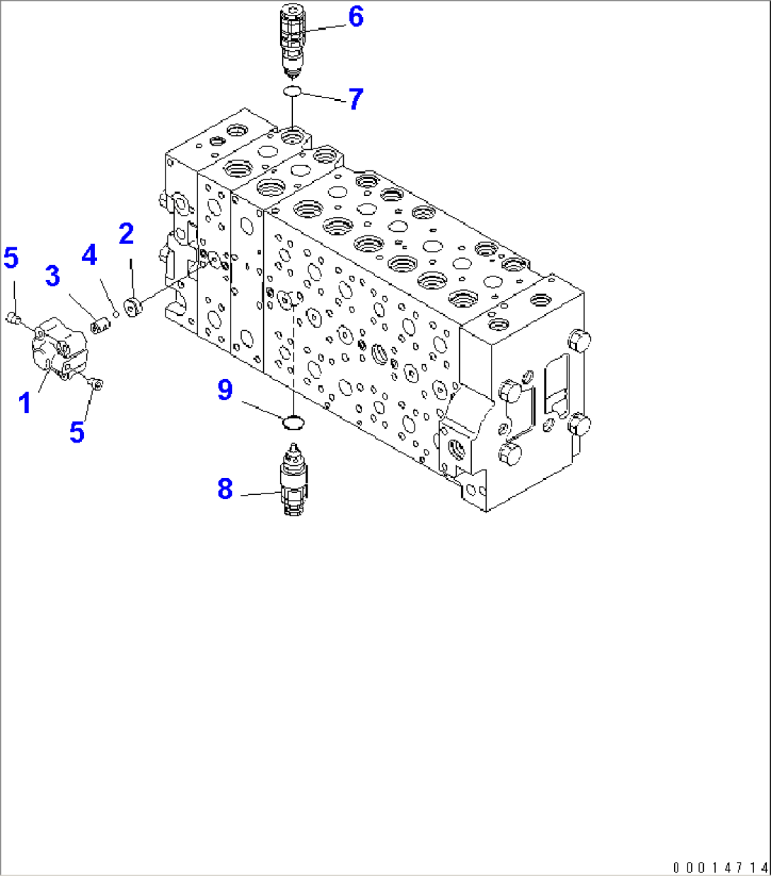 MAIN VALVE (1-ACTUATOR) (22/22) (#K50001-K50499)
