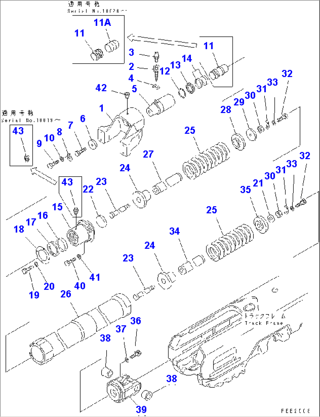 RECOIL SPRING (SUPER DOZER)(#10012-10030)