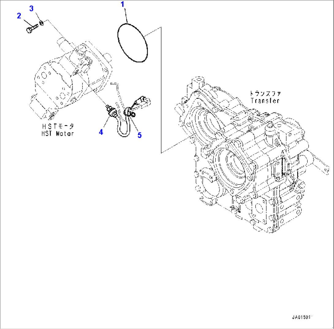 Transfer, Mounting (#80001-)