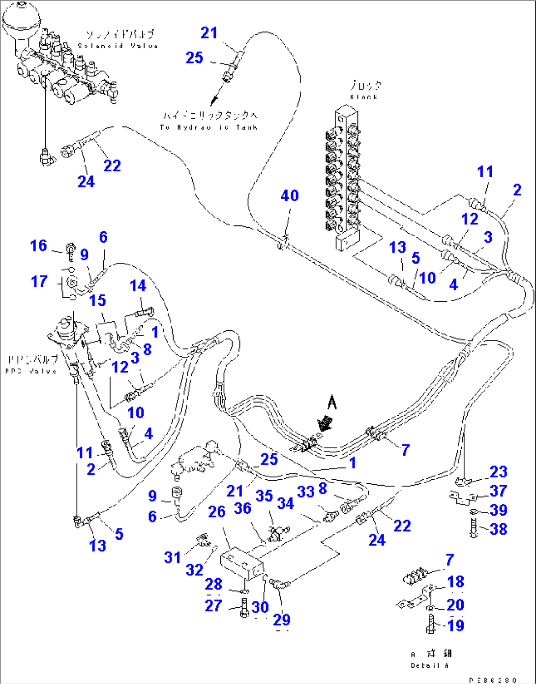 FLOOR FRAME (PPC WORK LINE) (RIGHT STAND HOSE) (1 ACTUATOR)(#C10001-)