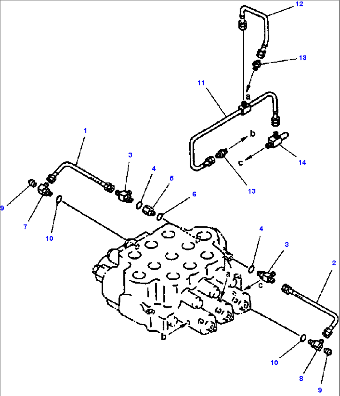 FIG NO. 6213 EQUIPMENT CONTROL VALVE THREE-SPOOL