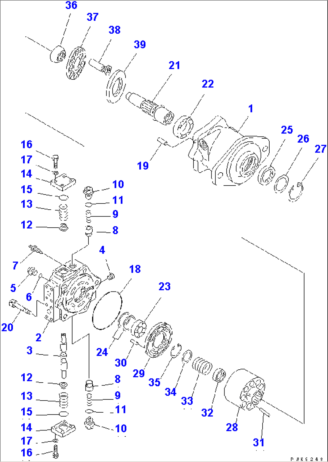 H.S.S. MOTOR (1/2)(#11001-)