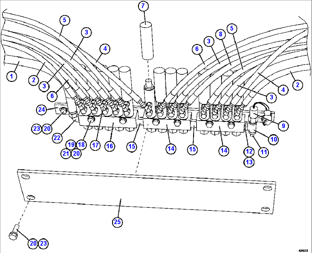 AUTOMATIC LUBRICATION - REAR AXLE 2/3