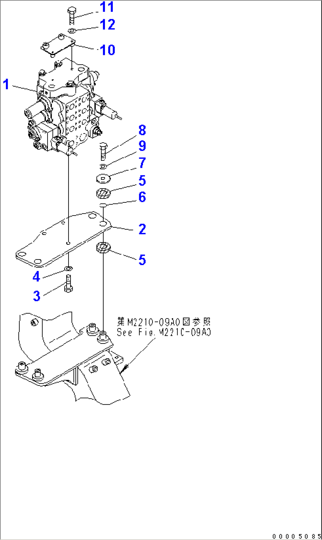 FENDER (HYDRAULIC CONTROL VALVE)