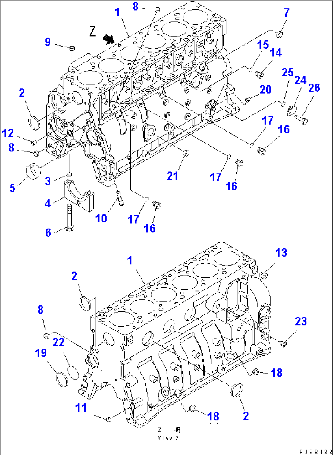 CYLINDER BLOCK