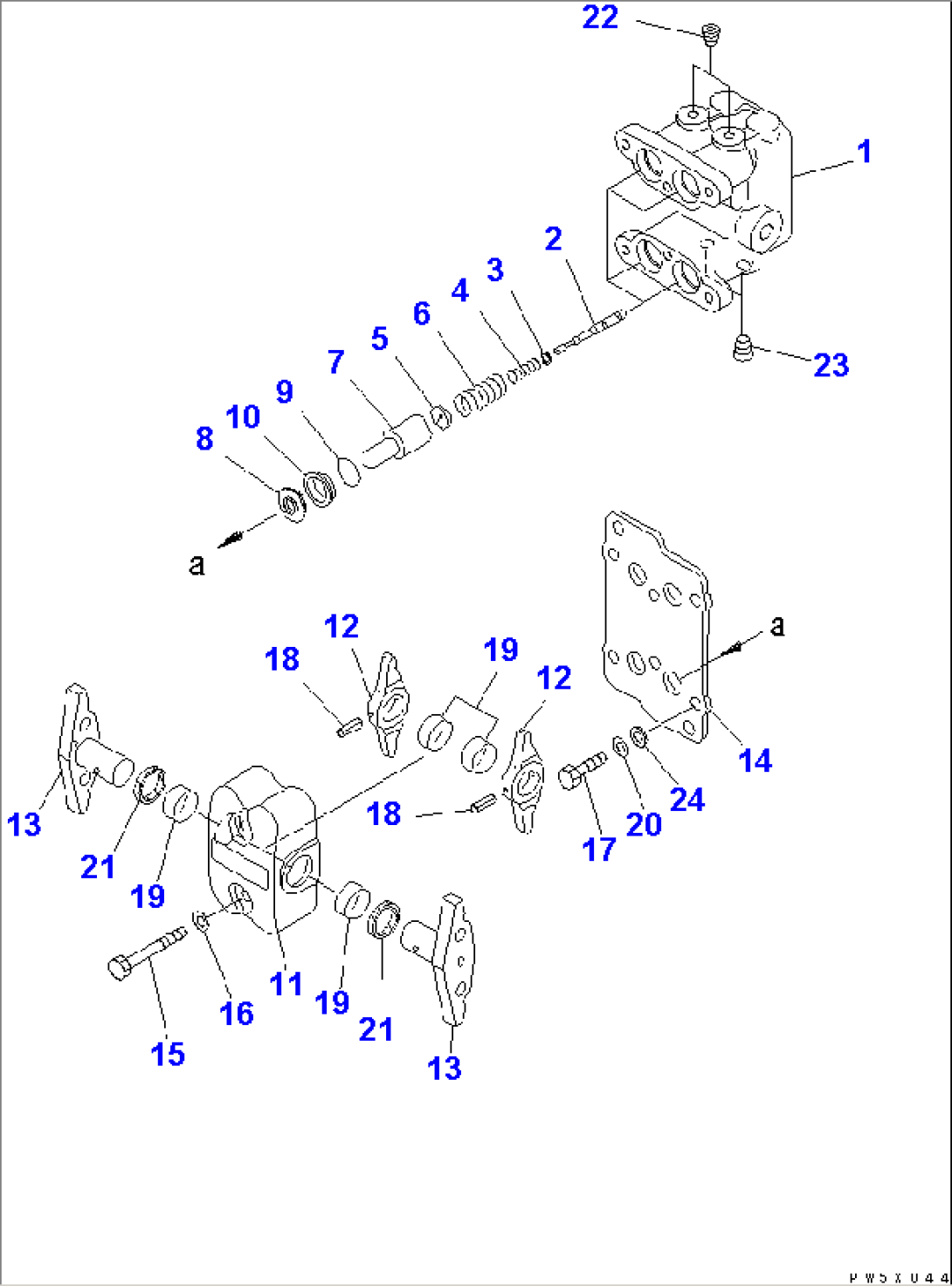 PPC VALVE (FOR TRAVEL)(#5501-)