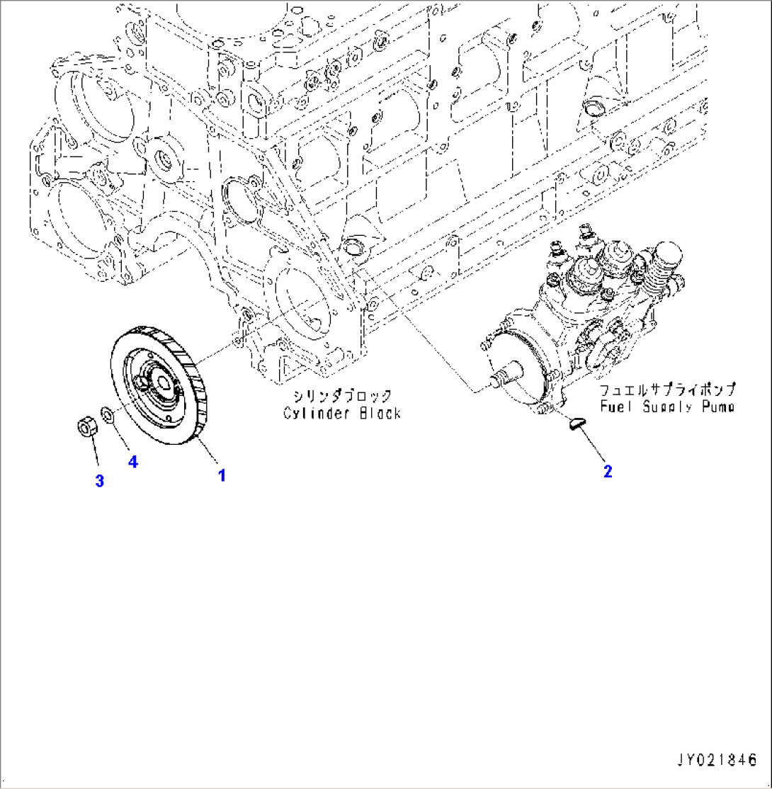 Fuel Supply Pump Drive (#567007-)