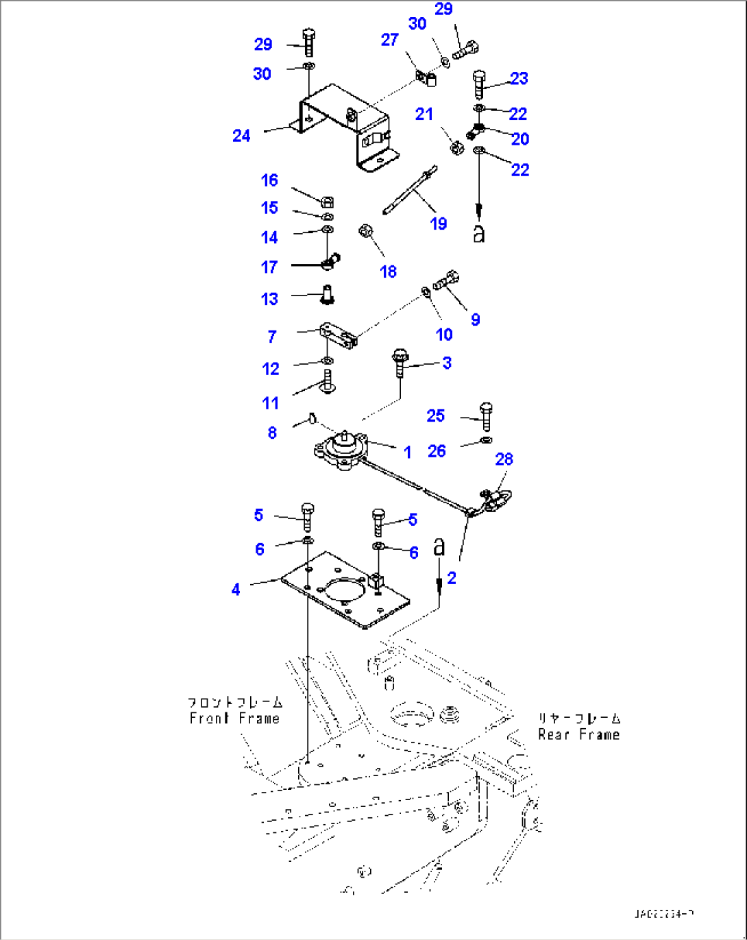 Electric Wiring Harness, Angle Sensor (#1001-)