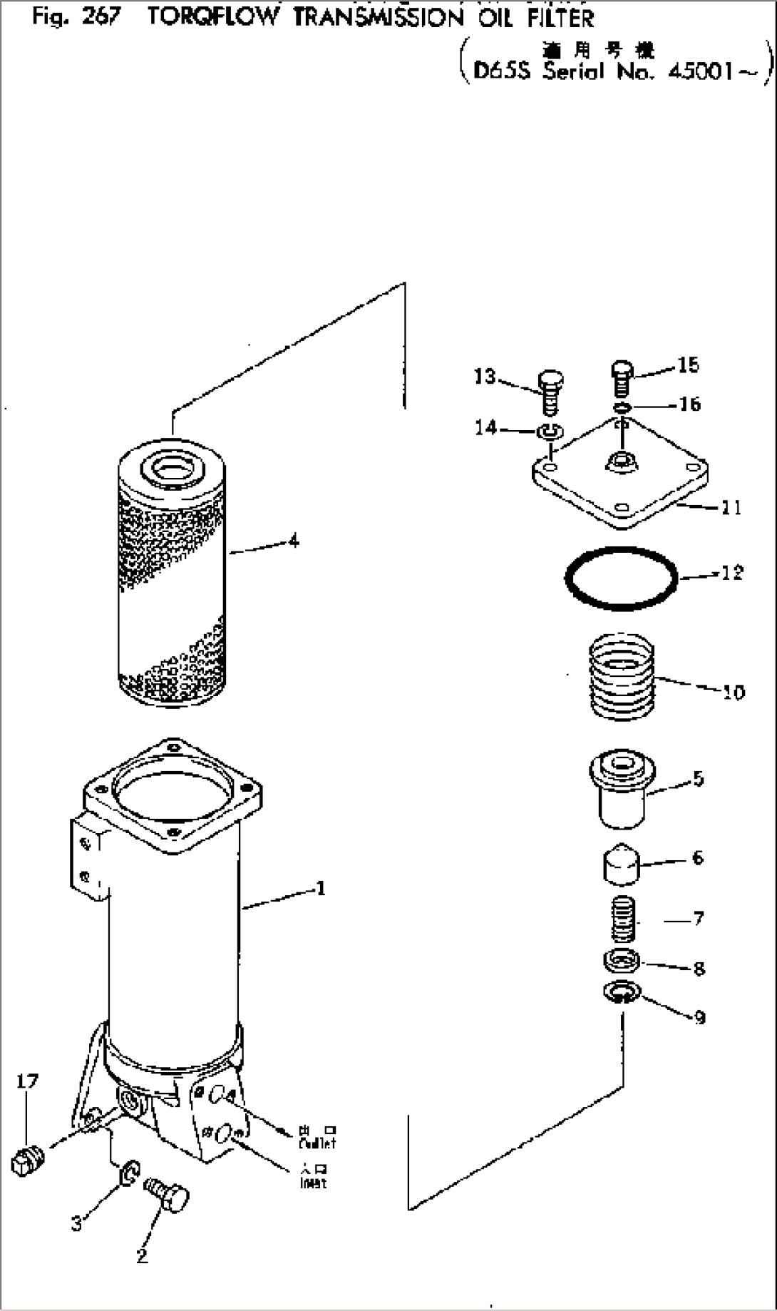 TORQFLOW TRANSMISSION OIL FILTER