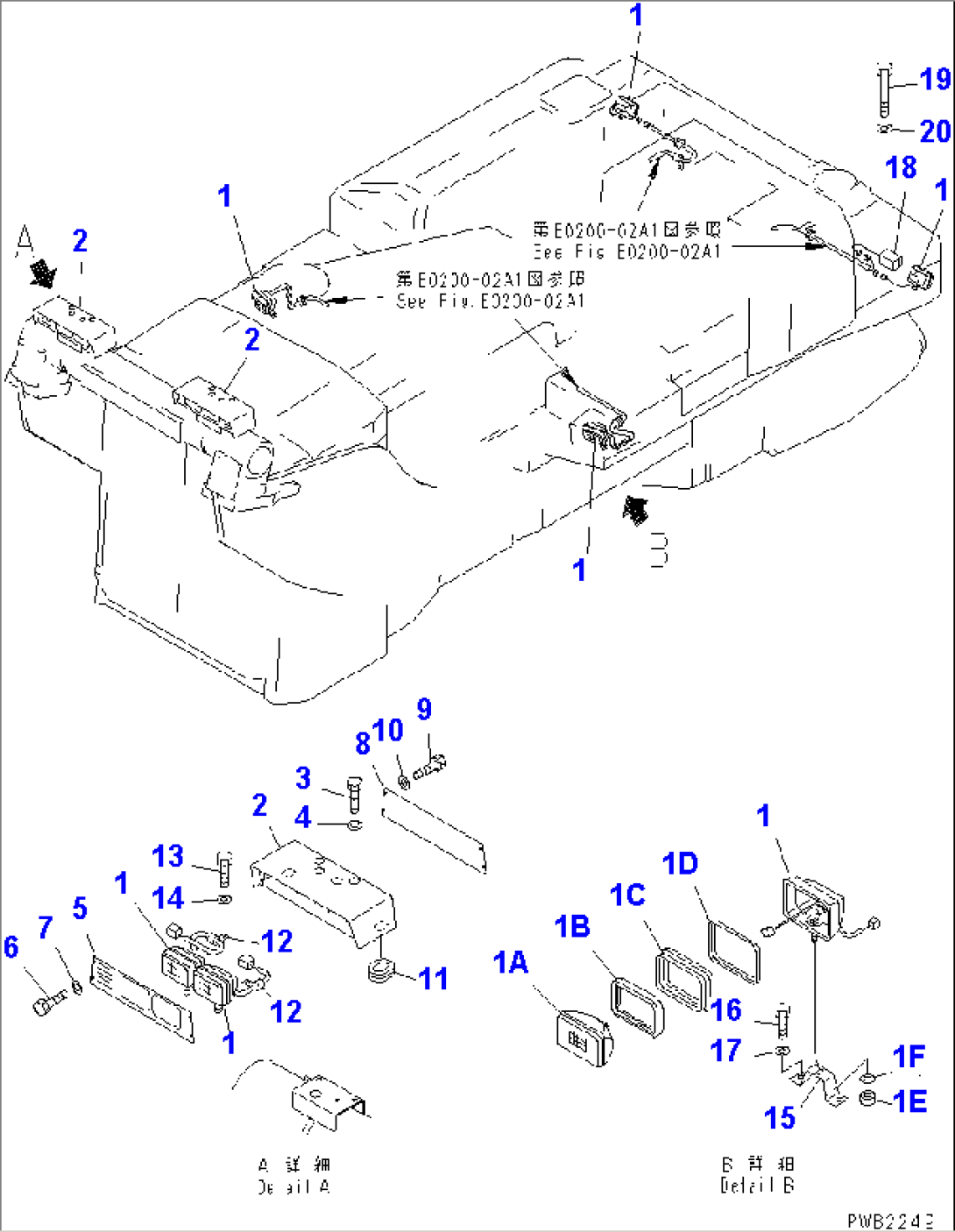 ELECTRICAL SYSTEM (SUPER DOZER)(#10012-)