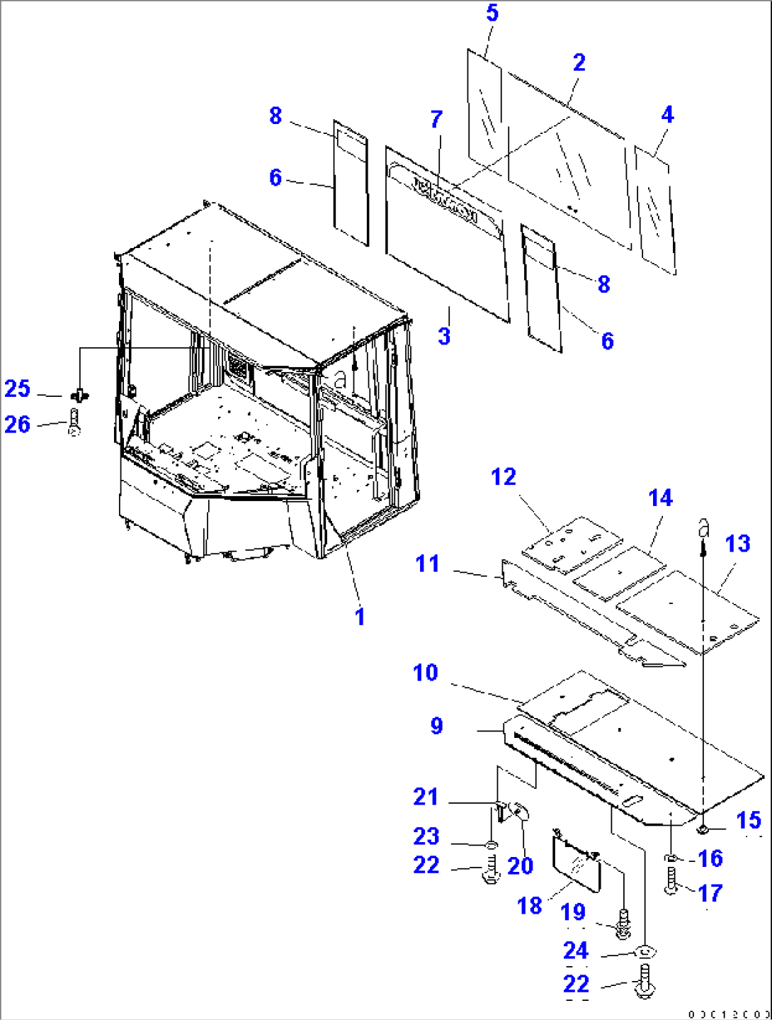 2-PERSONS CAB (CAB)