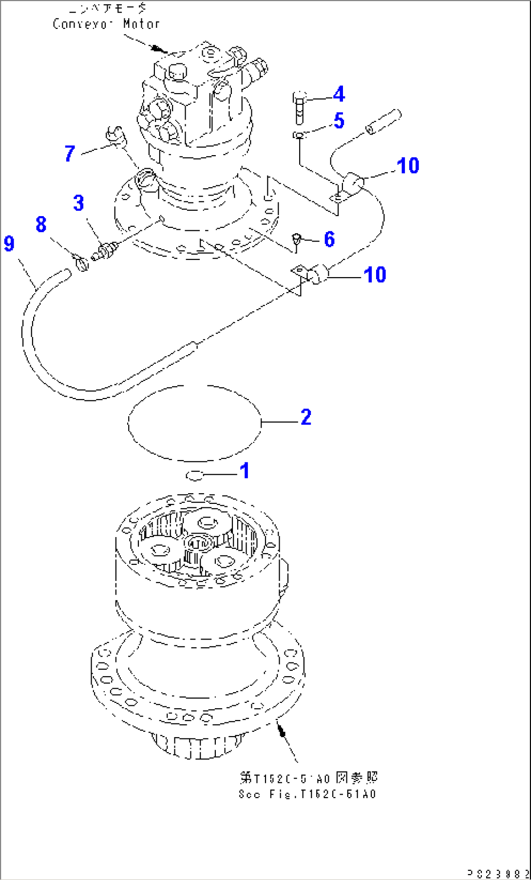CONVEYOR MOTOR (4/4) (RELATED PARTS)