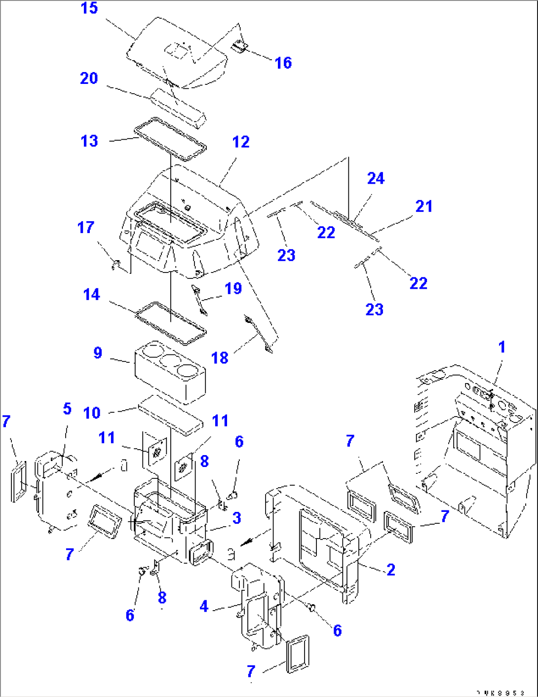 DASHBOARD (FOR AIR CONDITIONER)