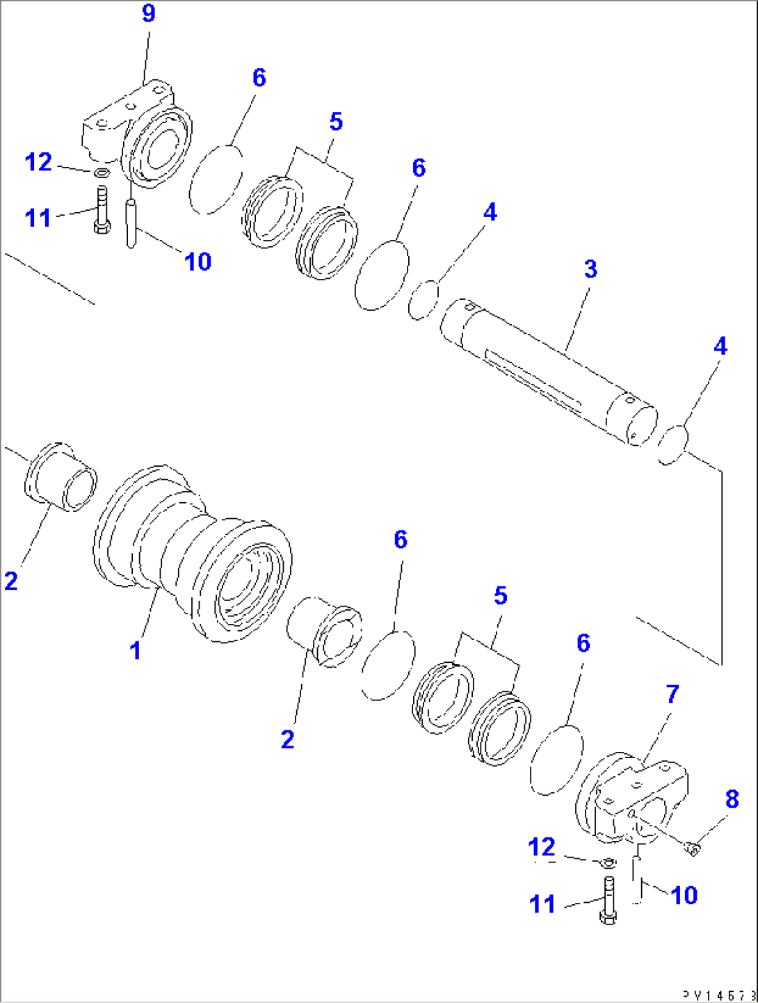 TRACK ROLLER (-1A)