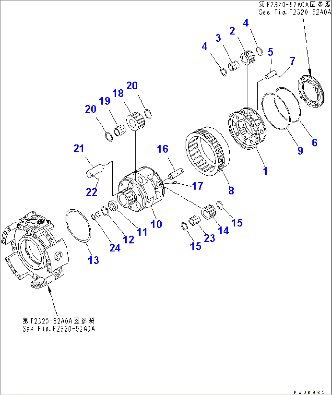 TRANSMISSION (CARRIER) (2/2)(#65001-)
