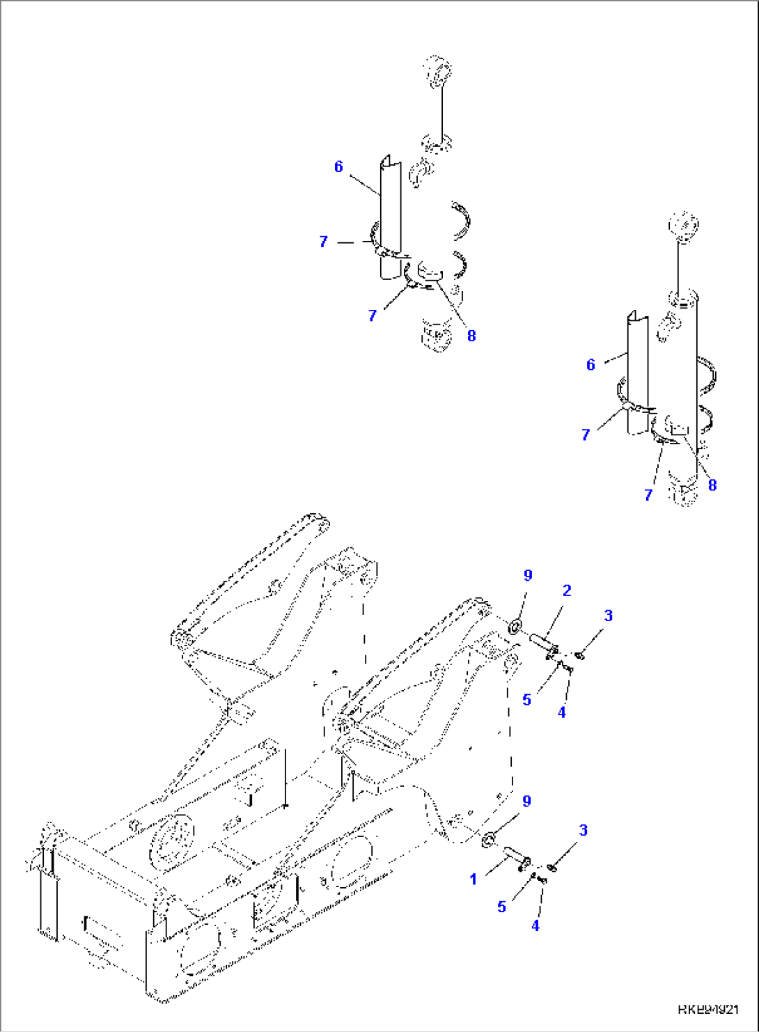 ARM, ARM CYLINDER PIN