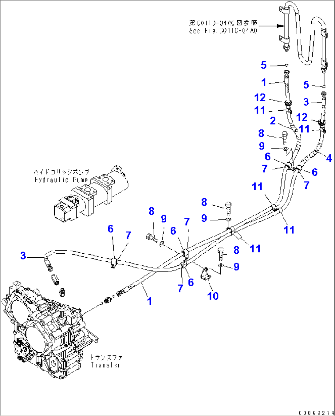 TRANSFER OIL COOLER
