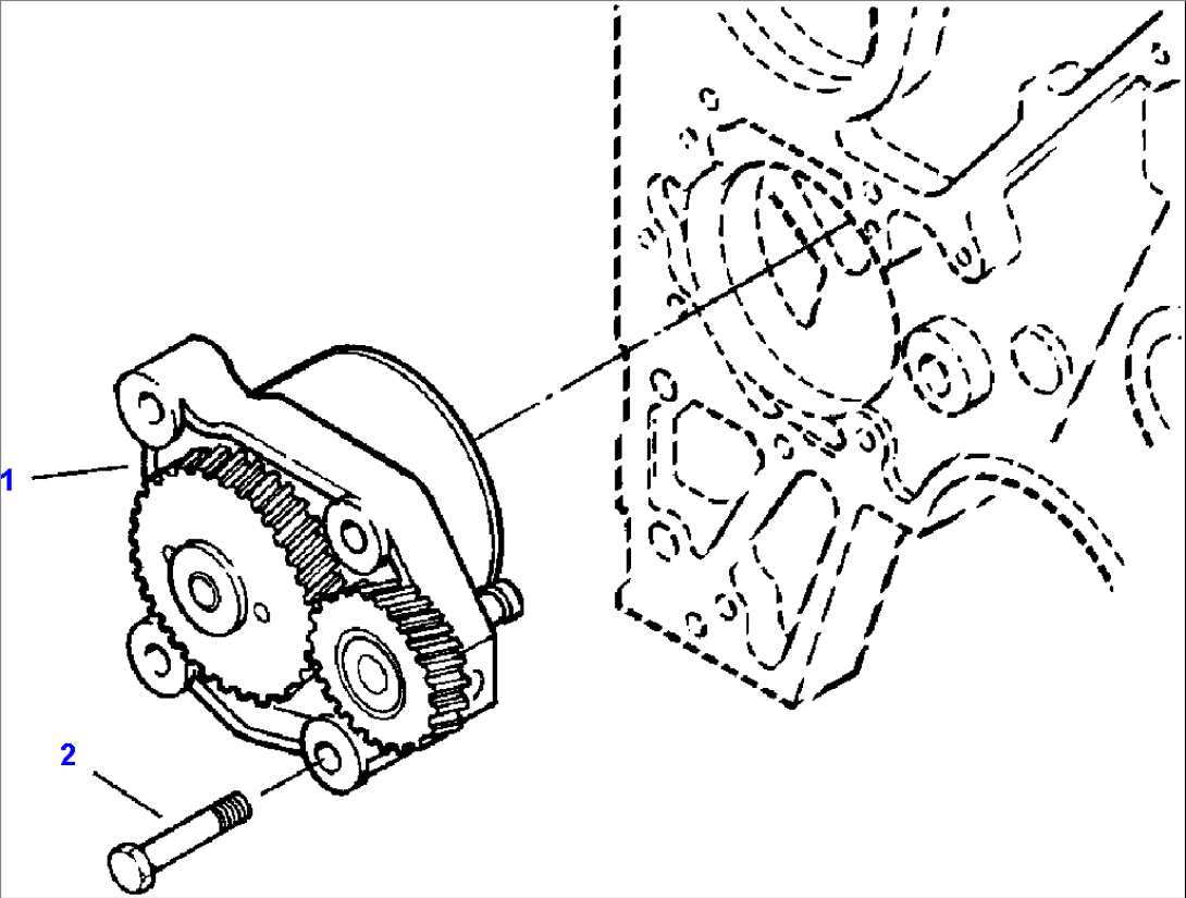 FIG. A3103-A3A1 LUBRICATING OIL PUMP