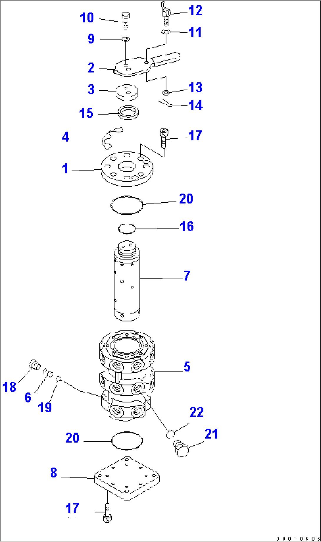 MULTI PATTERN VALVE (ISO/BACKHOE CHANGE VALVE)