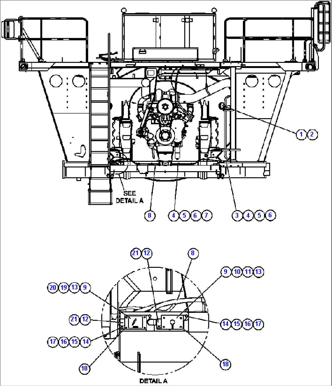 L.H. UPRIGHT & GROUND LEVEL SWITCH WIRING
