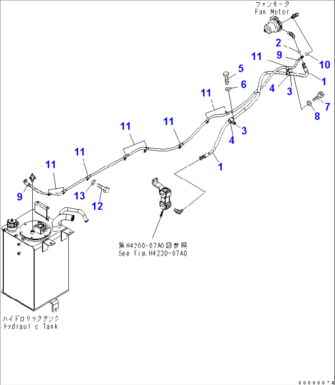 FAN DRIVE PIPING