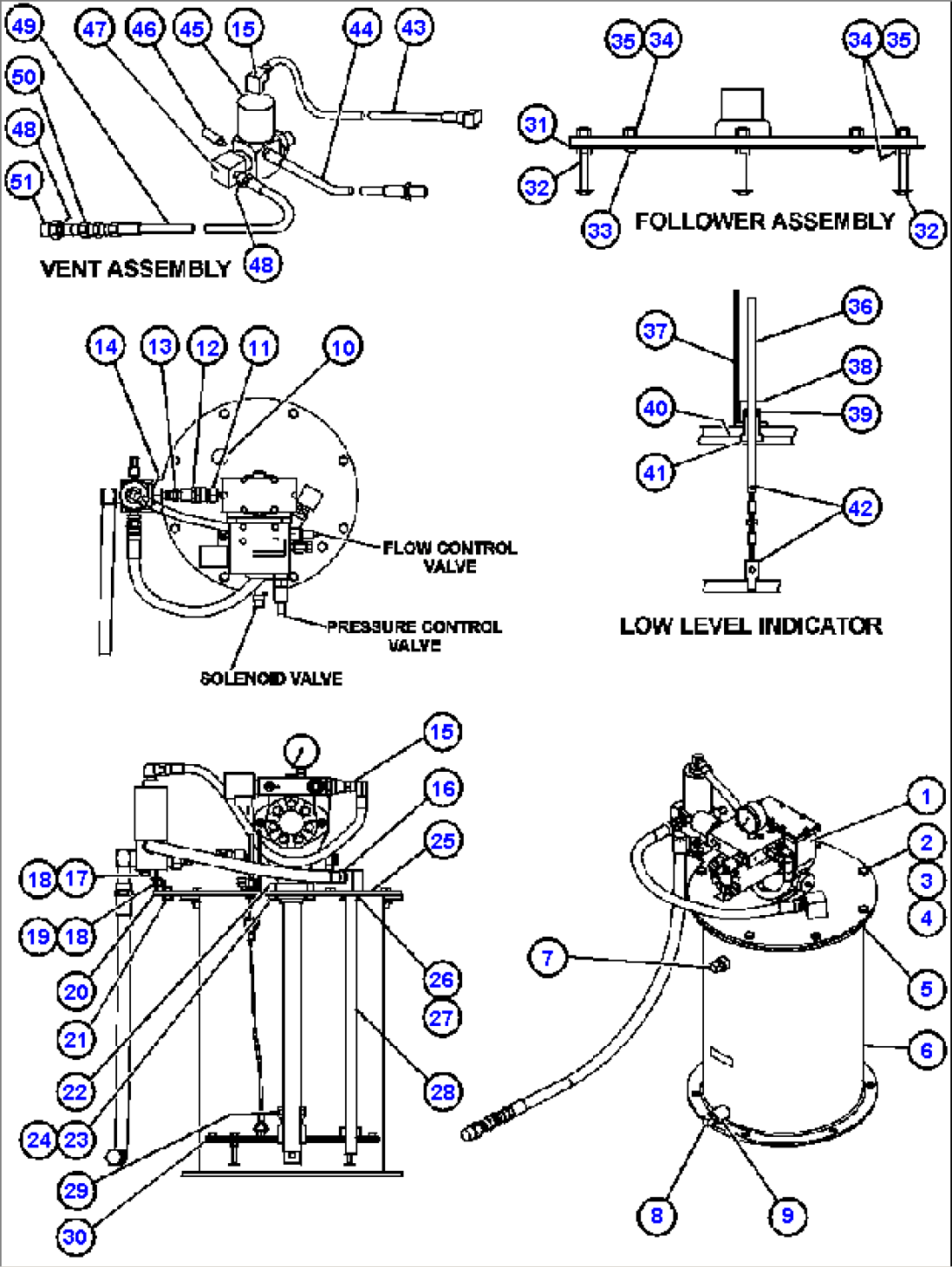 LUBE PUMP/CONTAINER ASSEMBLY (PC0810)