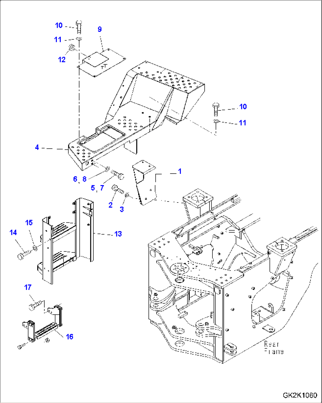 LADDER (FLOOR RHS)