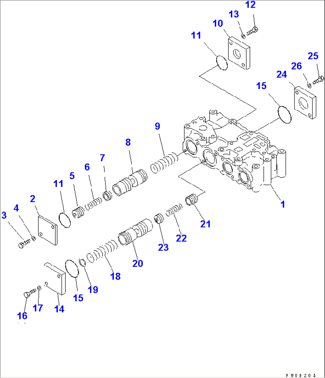 TORQUE CONVERTER VALVE (1/3)