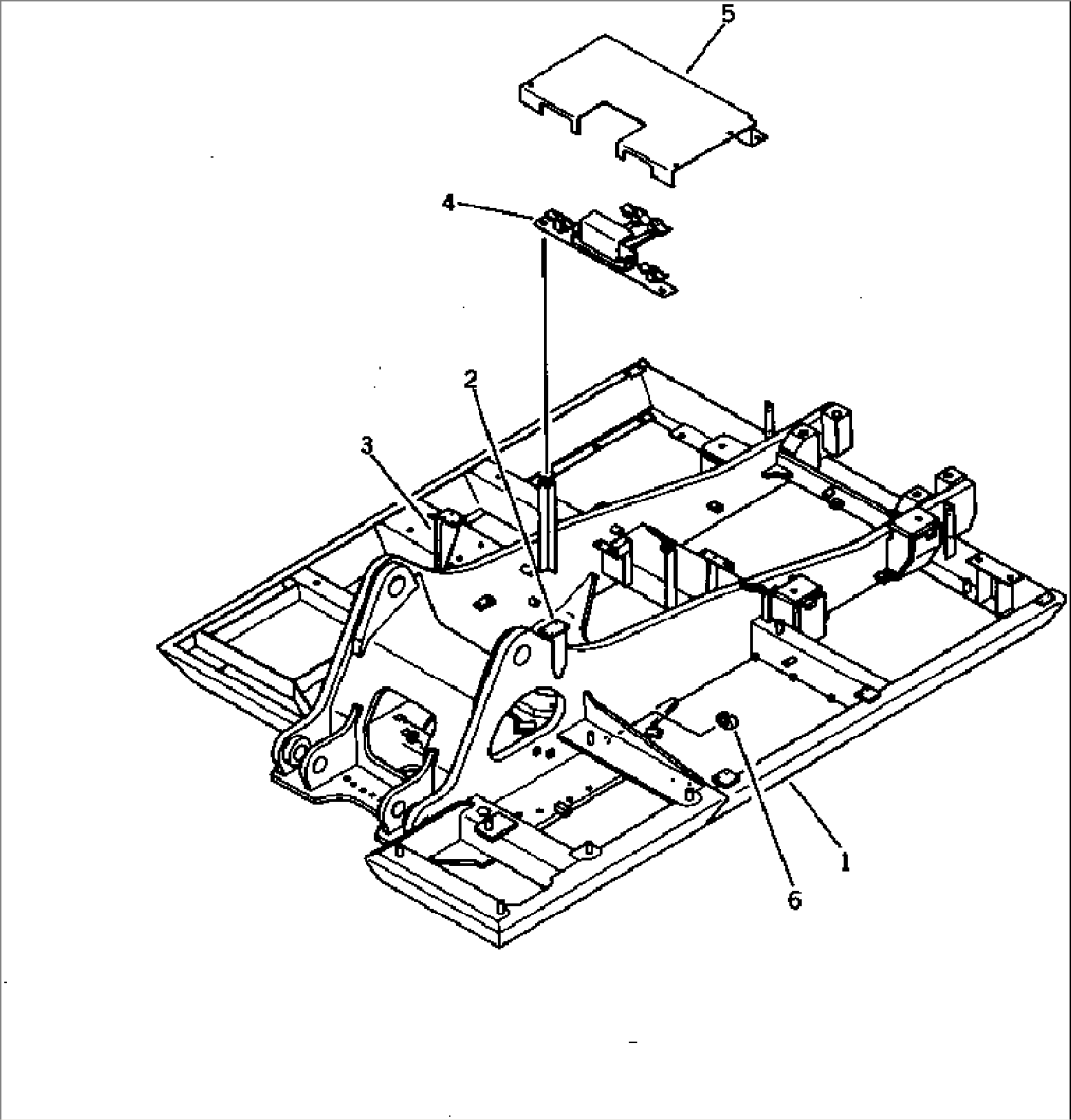 REVOLVING FRAME (FOR ADDITIONAL PIPING)